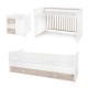 BED MINI MAX 190/72 COLOUR WHITE/AMBER NEW BED MINI MAX 190/72 COLOUR WHITE/AMBER NEW