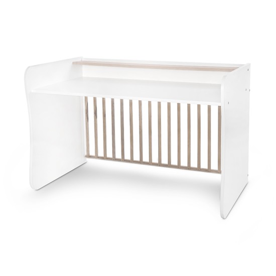 BED MINI MAX 190/72 COLOUR WHITE/LIGHT OAK  NEW