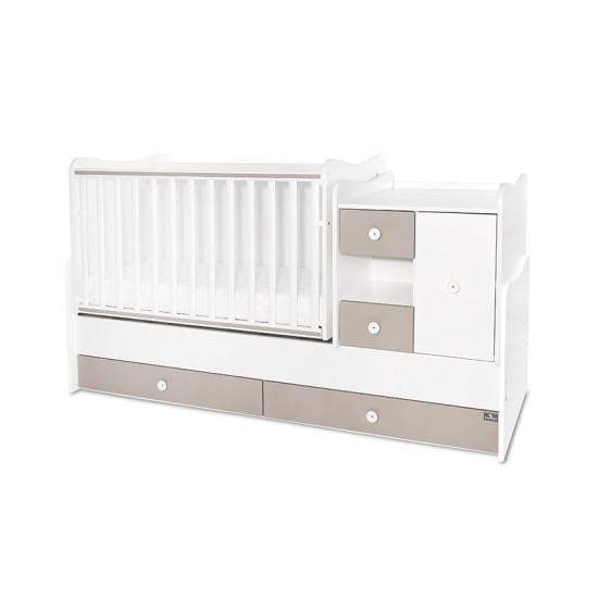 BED MINI MAX 190/72 COLOUR WHITE/STRING NEW BED MINI MAX 190/72 COLOUR WHITE/STRING NEW