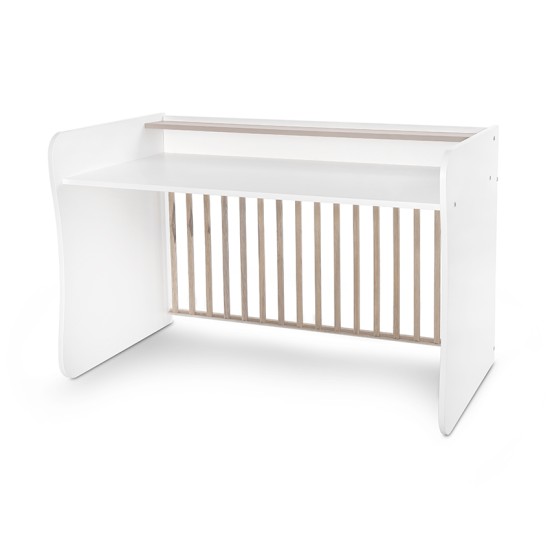 BED MINI MAX 190/72 COLOUR WHITE/STRING NEW BED MINI MAX 190/72 COLOUR WHITE/STRING NEW