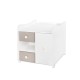 BED MINI MAX 190/72 COLOUR WHITE/STRING NEW BED MINI MAX 190/72 COLOUR WHITE/STRING NEW