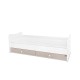 BED MINI MAX 190/72 COLOUR WHITE/STRING NEW BED MINI MAX 190/72 COLOUR WHITE/STRING NEW