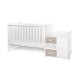 BED MINI MAX 190/72 COLOUR WHITE/STRING NEW BED MINI MAX 190/72 COLOUR WHITE/STRING NEW