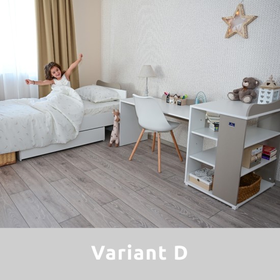BED MULTI 190/72 COLOUR WHITE/STRING BED MULTI 190/72 COLOUR WHITE/STRING