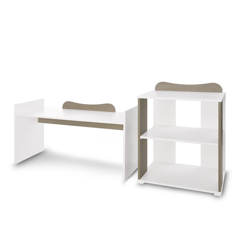 BED MULTI 190/72 COLOUR WHITE/COFFE