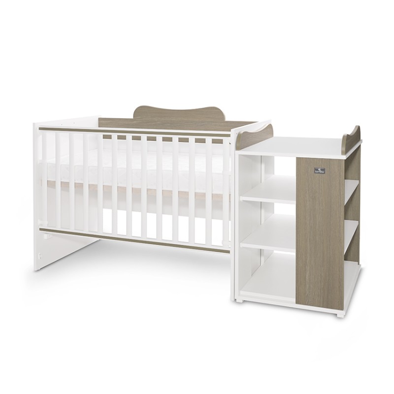 BED MULTI 190/72 COLOUR WHITE/COFFE