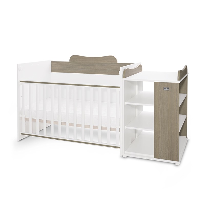 BED MULTI 190/72 COLOUR WHITE/COFFE