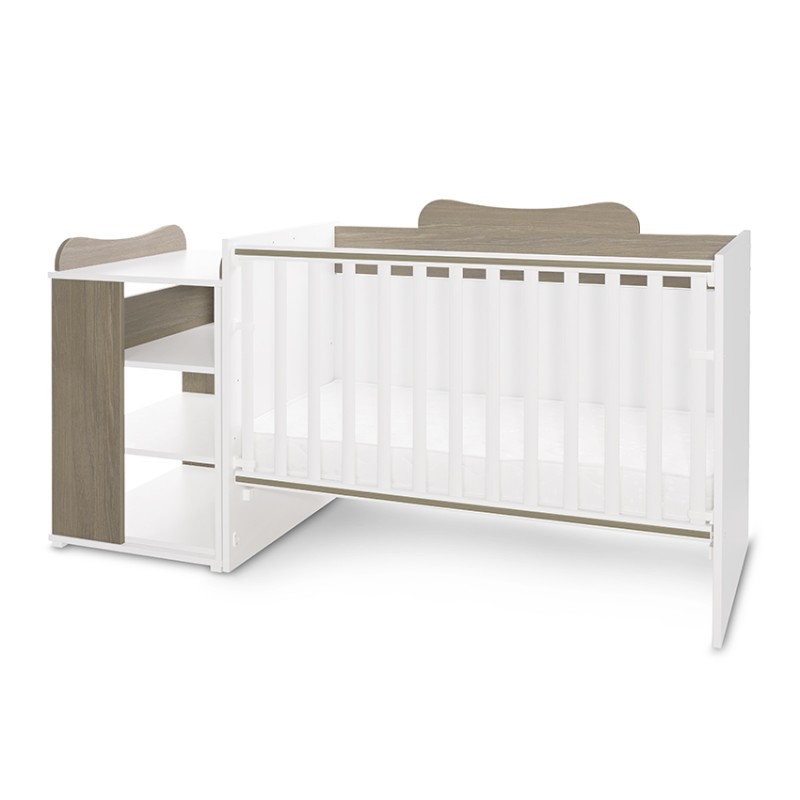 BED MULTI 190/72 COLOUR WHITE/COFFE