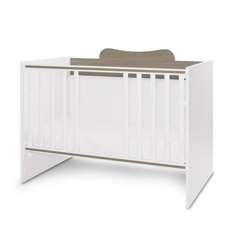 BED MULTI 190/72 COLOUR WHITE/COFFE