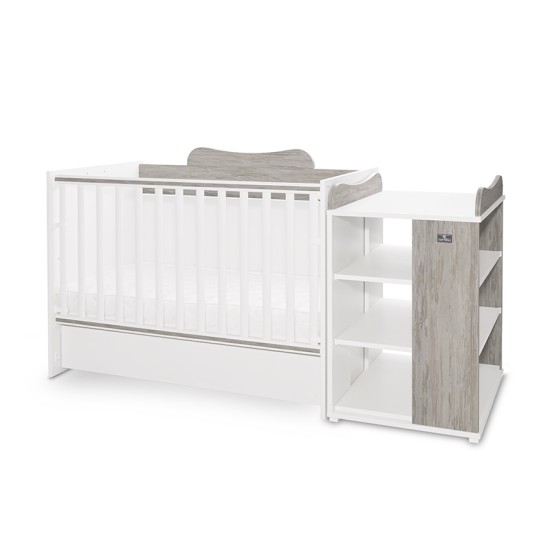 BED MULTI 190/72 COLOUR WHITE/ARTWOOD