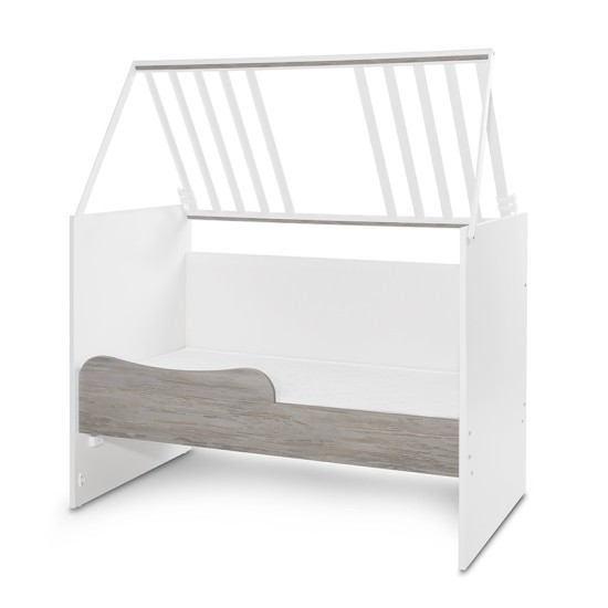 BED MULTI 190/72 COLOUR WHITE/ARTWOOD