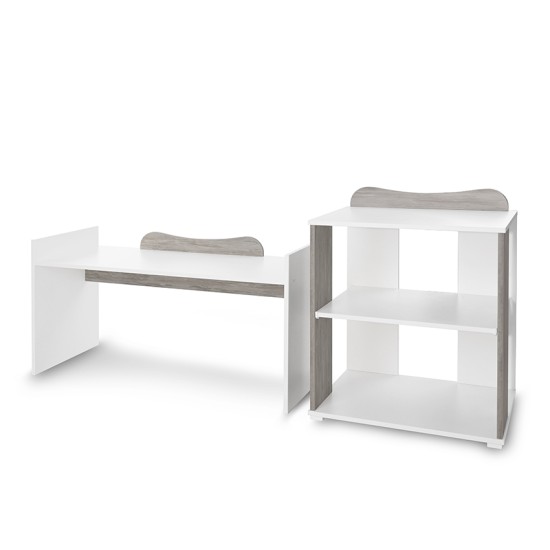 BED MULTI 190/72 COLOUR WHITE/ARTWOOD
