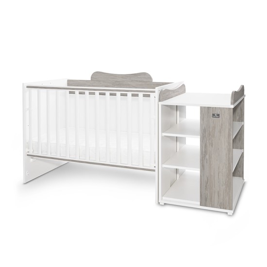 BED MULTI 190/72 COLOUR WHITE/ARTWOOD