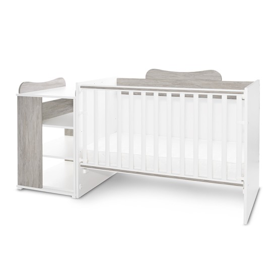 BED MULTI 190/72 COLOUR WHITE/ARTWOOD