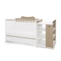 BED MULTI 190/72 COLOUR WHITE/AMBER