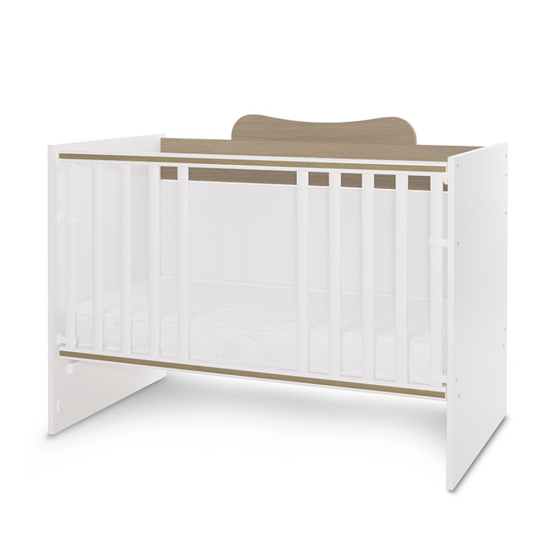 BED MULTI 190/72 COLOUR WHITE/AMBER