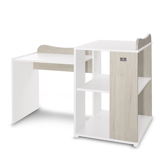 BED MULTI 190/72 COLOUR WHITE/LIGHT OAK
