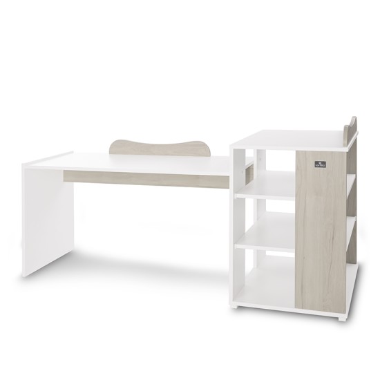 BED MULTI 190/72 COLOUR WHITE/LIGHT OAK