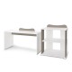 BED MULTI 190/72 COLOUR WHITE/STRING BED MULTI 190/72 COLOUR WHITE/STRING
