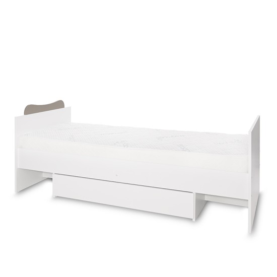 BED MULTI 190/72 COLOUR WHITE/STRING BED MULTI 190/72 COLOUR WHITE/STRING