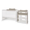 BED MULTI 190/72 COLOUR WHITE/STRING