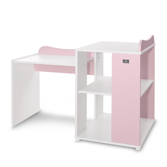 BED MULTI 190/72 COLOUR WHITE/ORCHID PINK