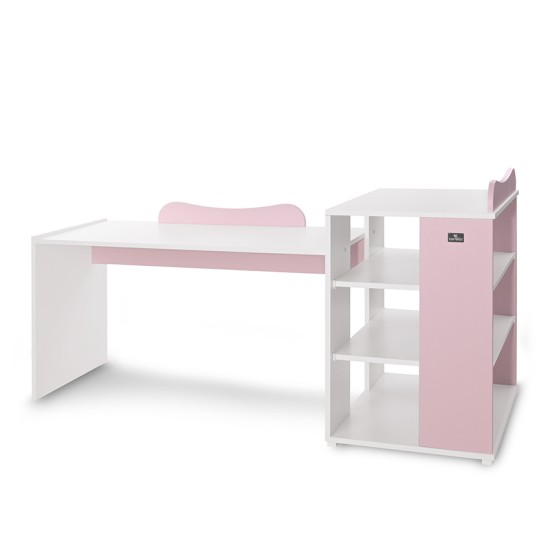 BED MULTI 190/72 COLOUR WHITE/ORCHID PINK