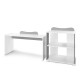 BED MULTI 190/72 COLOUR WHITE/STONE GREY BED MULTI 190/72 COLOUR WHITE/STONE GREY