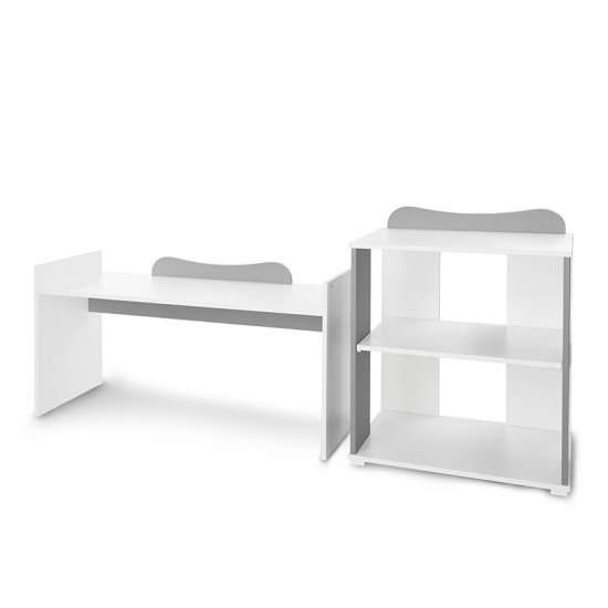 BED MULTI 190/72 COLOUR WHITE/STONE GREY BED MULTI 190/72 COLOUR WHITE/STONE GREY