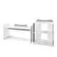 BED MULTI 190/72 COLOUR WHITE/STONE GREY BED MULTI 190/72 COLOUR WHITE/STONE GREY