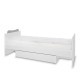 BED MULTI 190/72 COLOUR WHITE/STONE GREY BED MULTI 190/72 COLOUR WHITE/STONE GREY