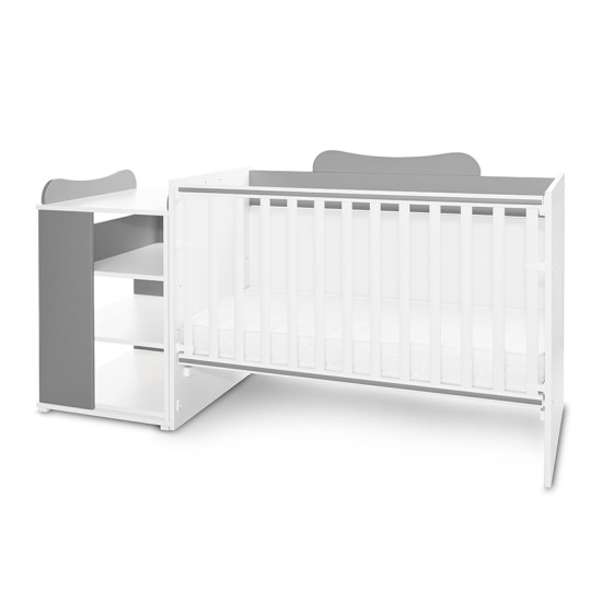 BED MULTI 190/72 COLOUR WHITE/STONE GREY BED MULTI 190/72 COLOUR WHITE/STONE GREY