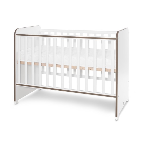BED SWEET DREAM 60/120 WHITE/COFFE BED SWEET DREAM 60/120 WHITE/COFFE