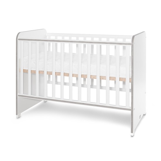 BED SWEET DREAM 60/120 WHITE/ARTWOOD BED SWEET DREAM 60/120 WHITE/ARTWOOD