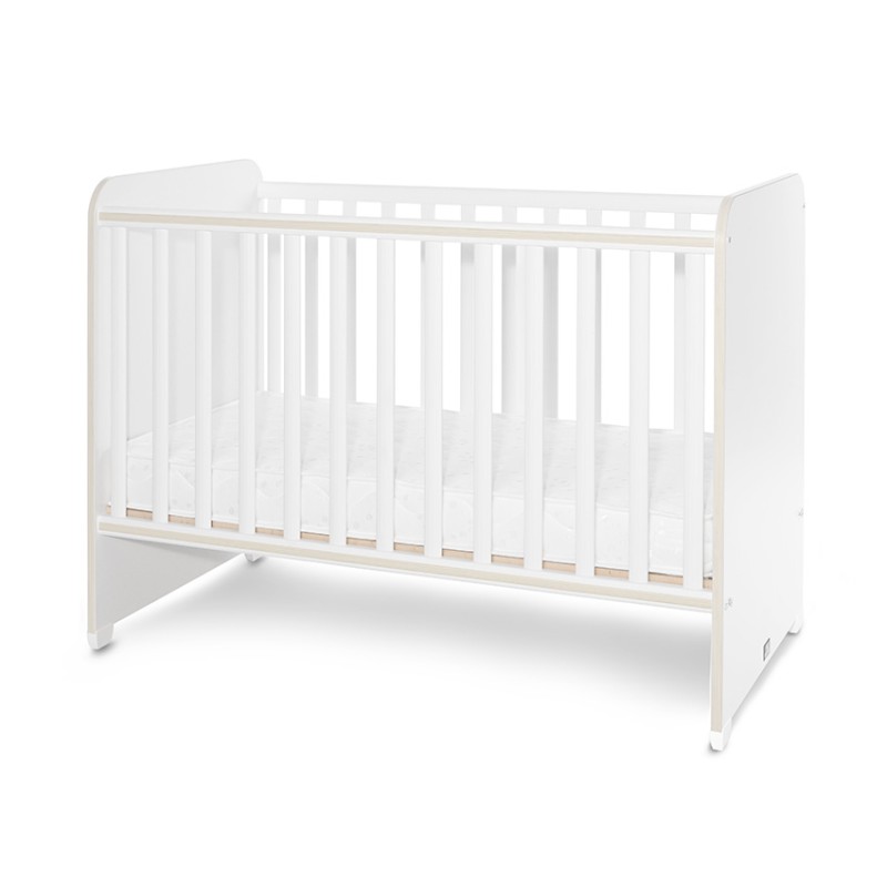 BED SWEET DREAM  60/120 WHITE/LIGHT OAK