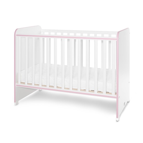 BED SWEET DREAM 60/120 WHITE/ORCHID PINK BED SWEET DREAM 60/120 WHITE/ORCHID PINK