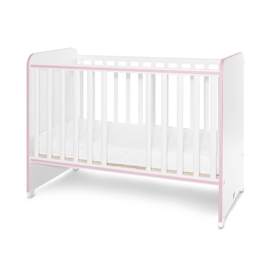 BED SWEET DREAM 60/120 WHITE/ORCHID PINK BED SWEET DREAM 60/120 WHITE/ORCHID PINK
