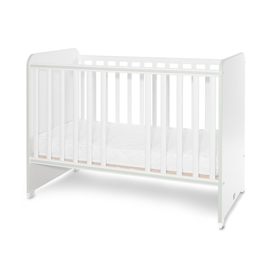 BED SWEET DREAM 60/120 WHITE/MILKY GREEN BED SWEET DREAM 60/120 WHITE/MILKY GREEN