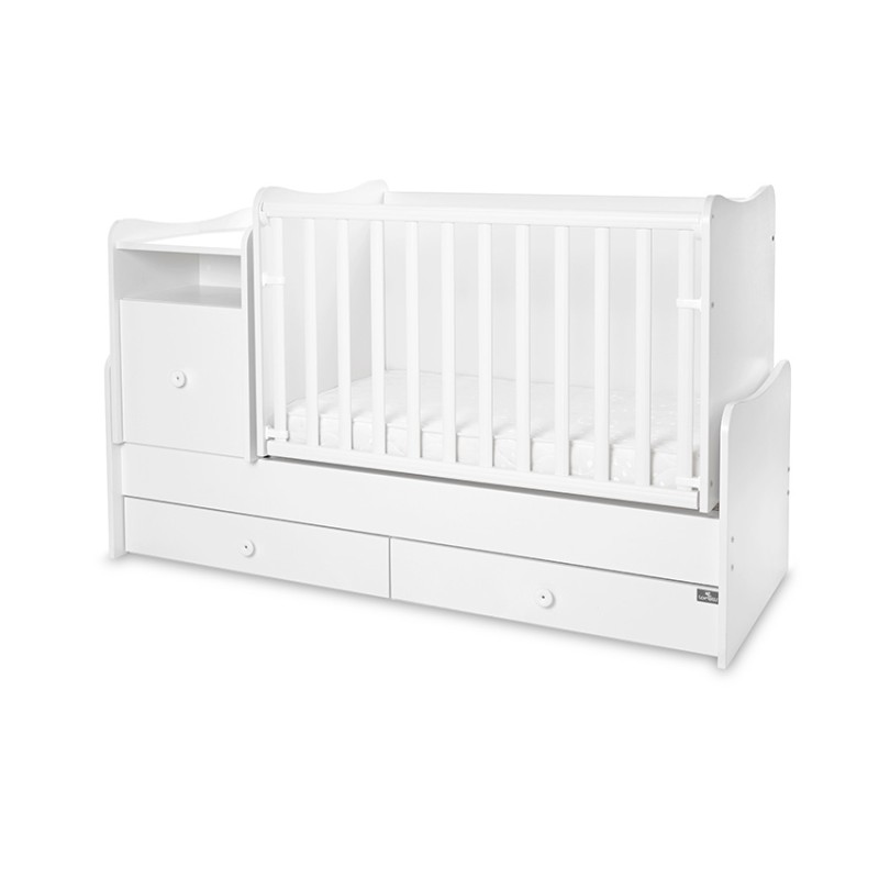 BED TREND PLUS 70/160 TRIO WHITE