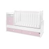 BED TREND PLUS NEW 70/160 WHITE/ORCHID PINK