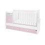 BED TREND PLUS NEW 70/160 WHITE/ORCHID PINK