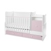 BED TREND PLUS NEW 70/160 WHITE/ORCHID PINK