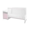 BED TREND PLUS NEW 70/160 WHITE/ORCHID PINK