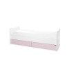 BED TREND PLUS NEW 70/160 WHITE/ORCHID PINK