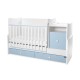 BED TREND PLUS NEW 70/160 WHITE/BABY BLUE BED TREND PLUS NEW 70/160 WHITE/BABY BLUE