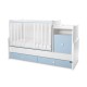 BED TREND PLUS NEW 70/160 WHITE/BABY BLUE BED TREND PLUS NEW 70/160 WHITE/BABY BLUE