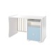 BED TREND PLUS NEW 70/160 WHITE/BABY BLUE BED TREND PLUS NEW 70/160 WHITE/BABY BLUE