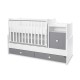 BED TREND PLUS NEW 70/160 WHITE/STONE GREY
