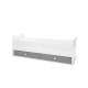 BED TREND PLUS NEW 70/160 WHITE/STONE GREY