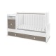 BED TREND PLUS NEW 70/160 WHITE/CAFFE BED TREND PLUS NEW 70/160 WHITE/CAFFE